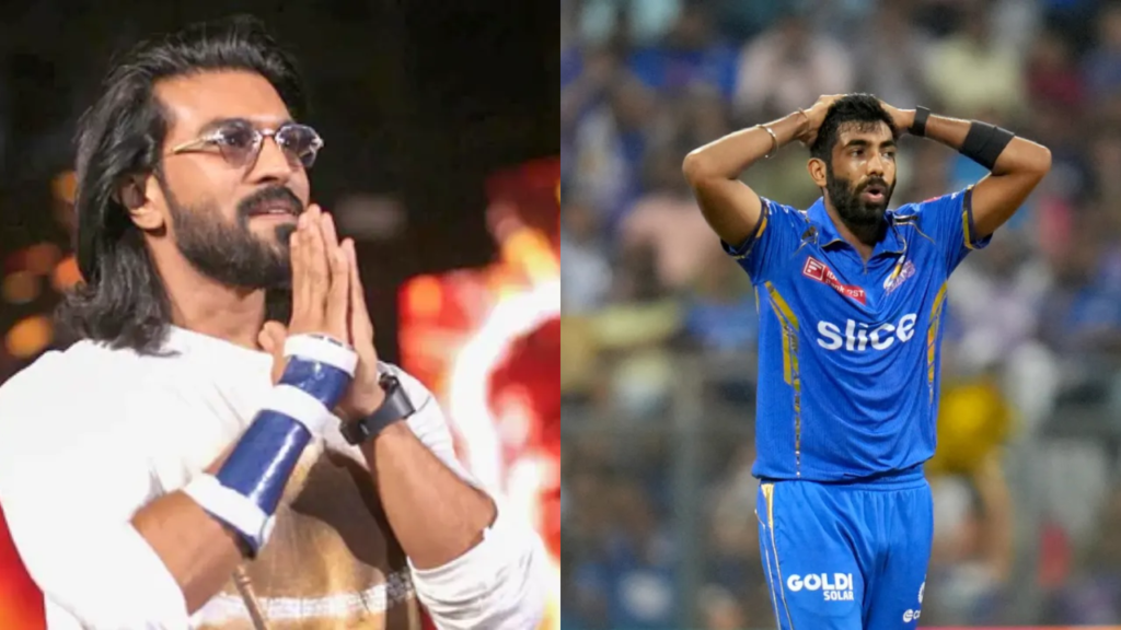 Ram Charan Says Sorry to Jasprit Bumrah After Viral Peddi Event Mistake